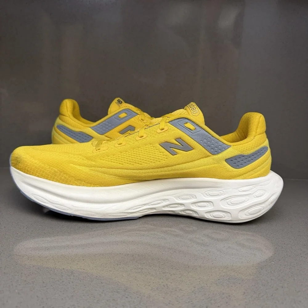 New Balance Fresh Foam X 1080v13 Mens 16 2E Wide Yellow Running Shoes M108013Z